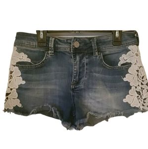 Indigo Rein Shortie Shorts